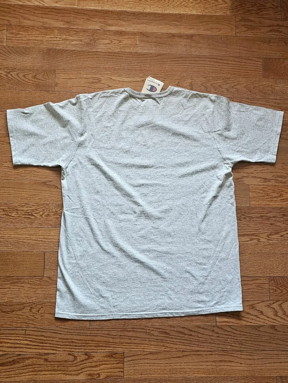 Champion Men's 'Big C' Logo Short Sleeve 'Heritage' Relaxed Fit Heavyweight Tee - Picture 4 of 10